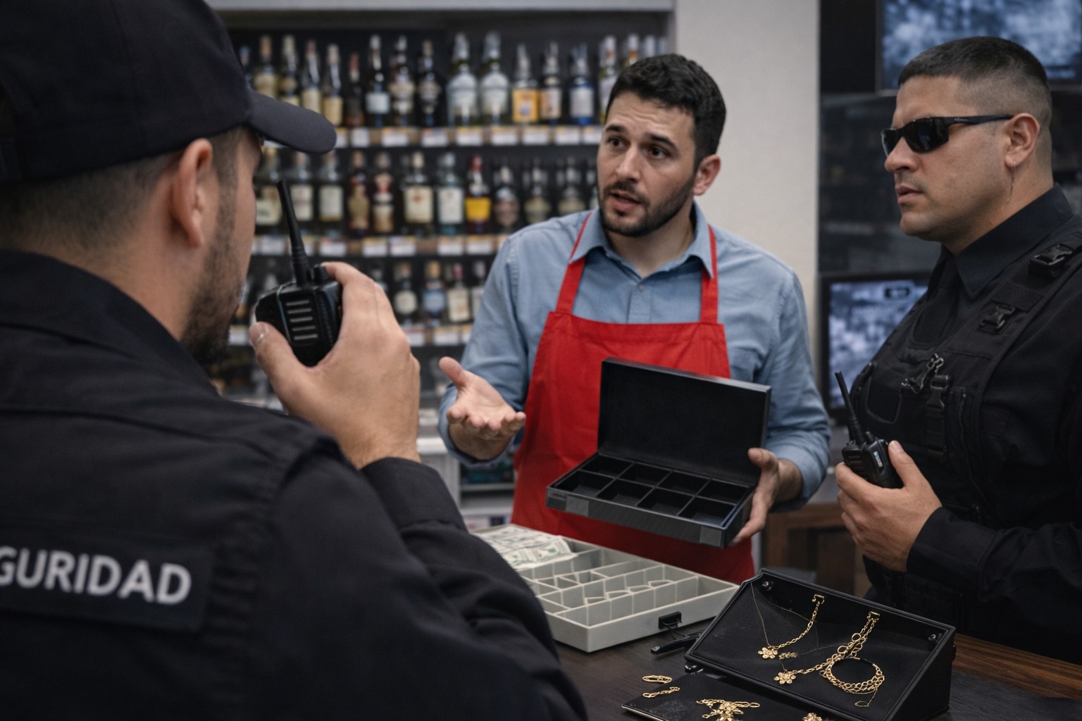 Pérdidas y robos en empresa